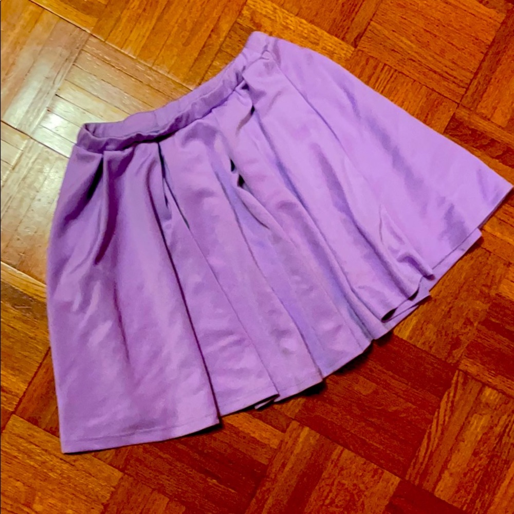 Lilac skater skirt